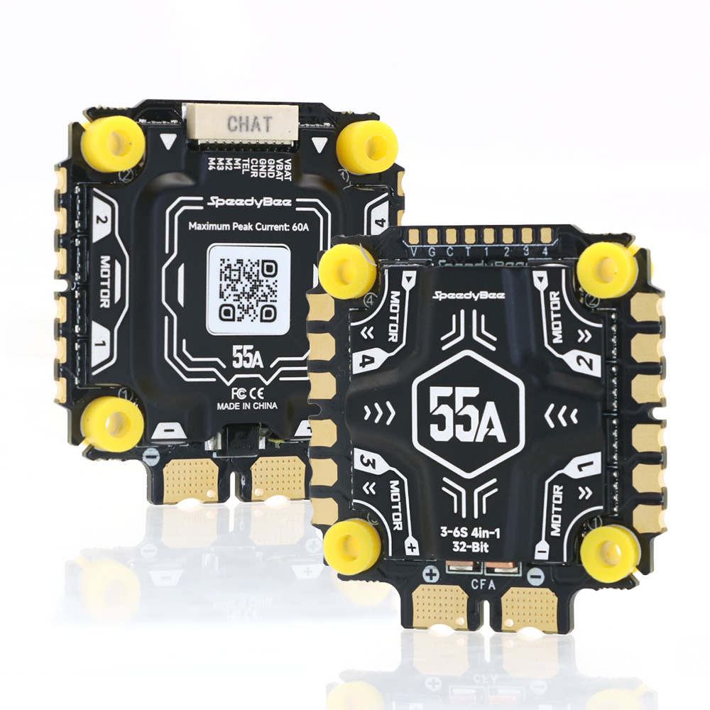 SpeedyBee F405 V5 OX32 55A 30x - Foxeer Reaper F4 128K 65A Esc recensie en prijs
